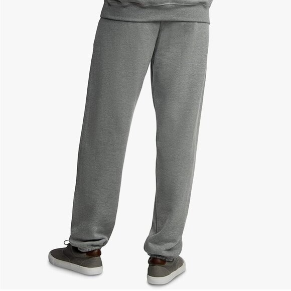 Fruit of the Loom Mens Classic Fit Cozy Soft Fleece Sweatpants Joggers Gray - Picture 3 of 8